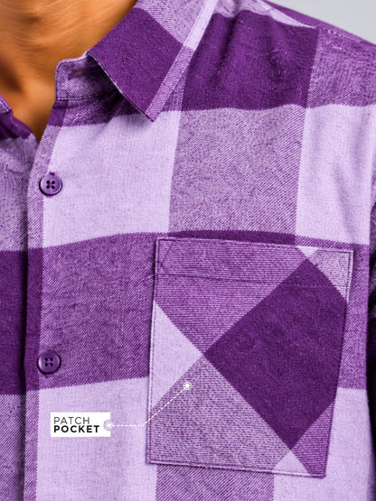Plaid: Purple Ember - Shirt | MyDesignation