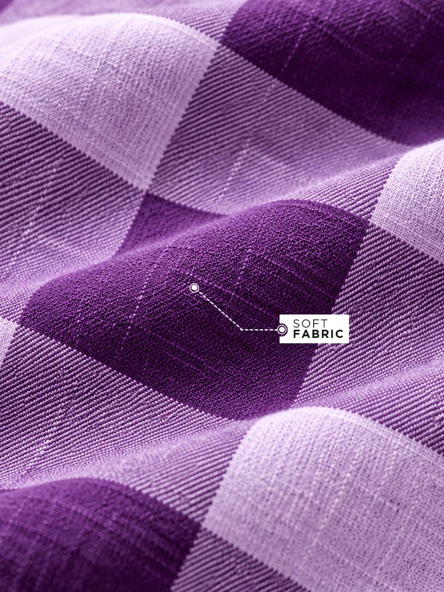 Plaid: Purple Ember - Shirt | MyDesignation