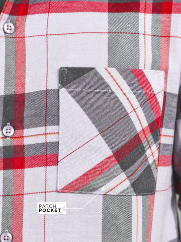 Plaid: Shadow Red - Shirt | MyDesignation