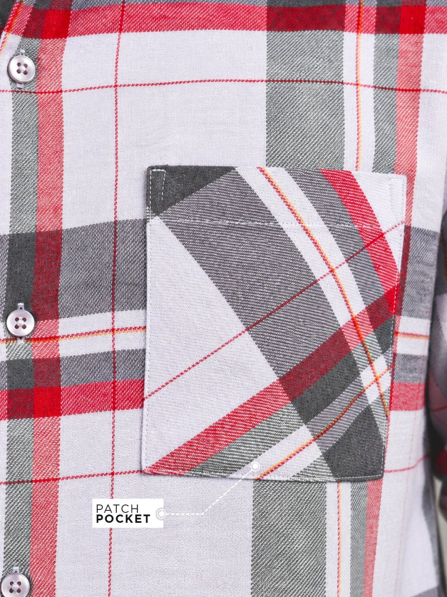 Plaid: Shadow Red - Shirt | MyDesignation