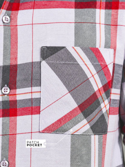 Plaid: Shadow Red - Shirt | MyDesignation