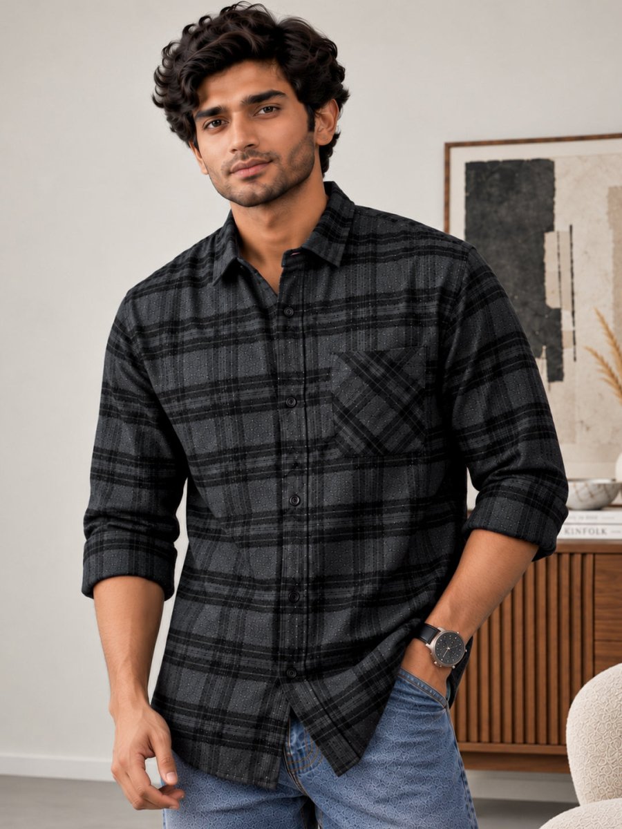 Plaid: Slate Shadow - Shirt | MyDesignation