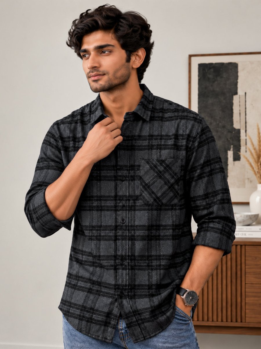 Plaid: Slate Shadow - Shirt | MyDesignation