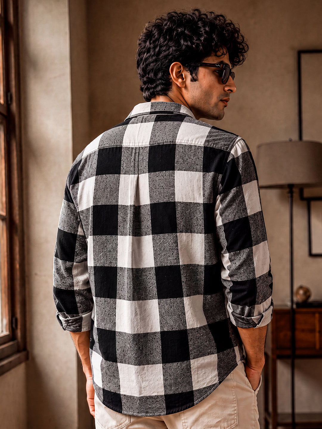 Plaid: Black and White
