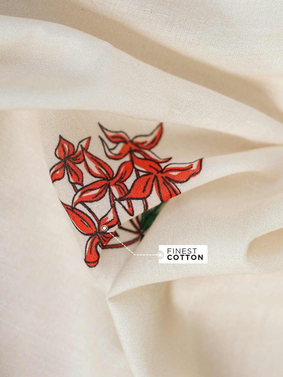 Pookkalam Saree - Saree | MyDesignation