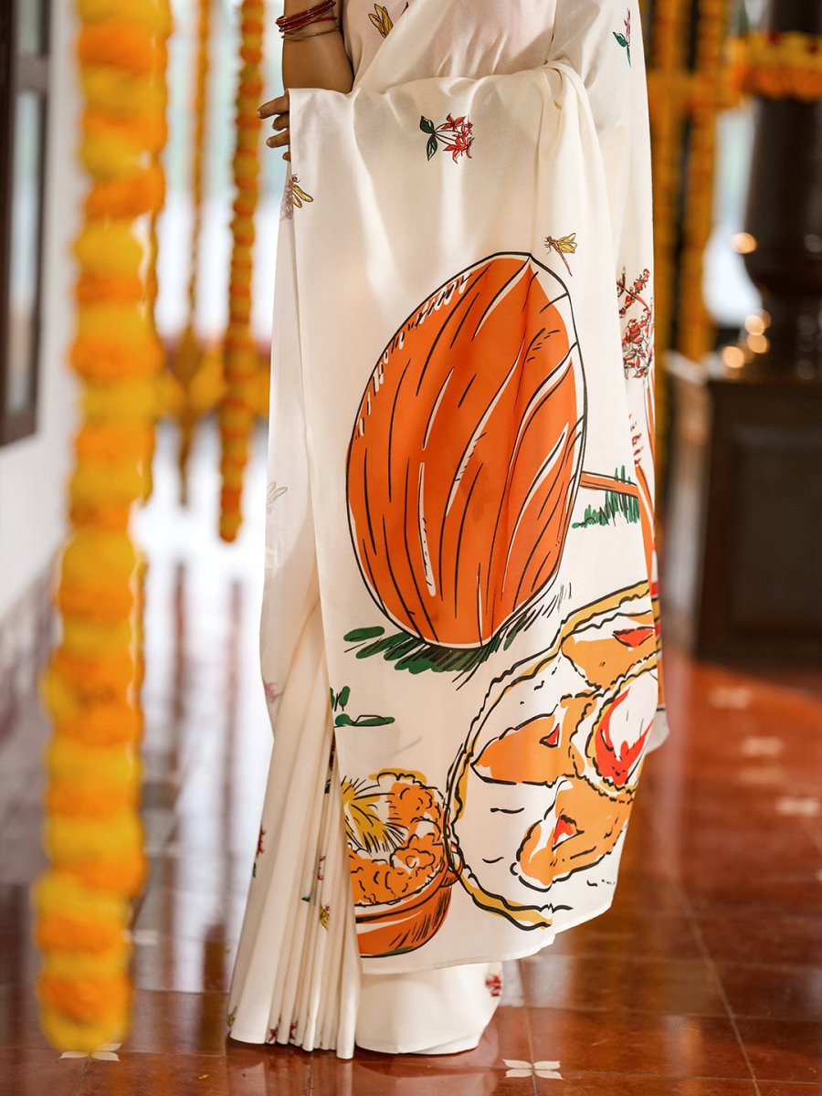 Pookkalam Saree - Saree | MyDesignation