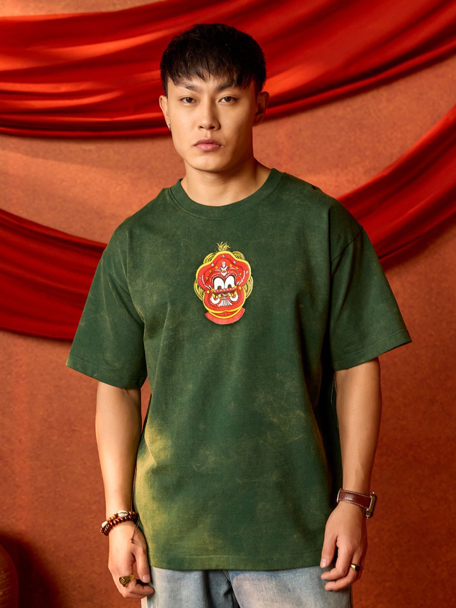 Pottan Theyyam - Oversized T-shirt | Mydesignation