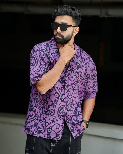 Purple Aztec - Men Shirt | Mydesignation