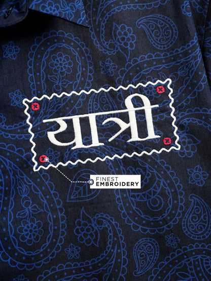 Rajasthan Desert Trail Embroidered - Shirt | MyDesignation