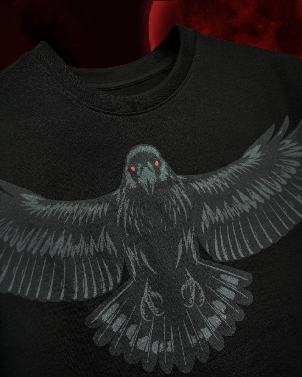 Raven - Women Oversized T-shirt | Mydesignation