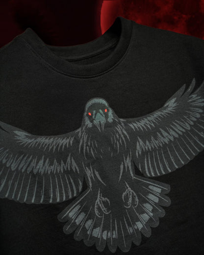 Raven - Women Oversized T-shirt | Mydesignation