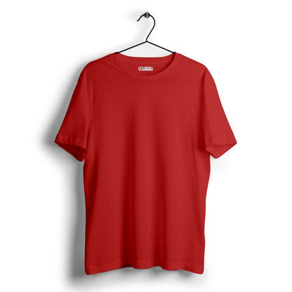Red Plain T-shirt - Plain T-shirt | Mydesignation