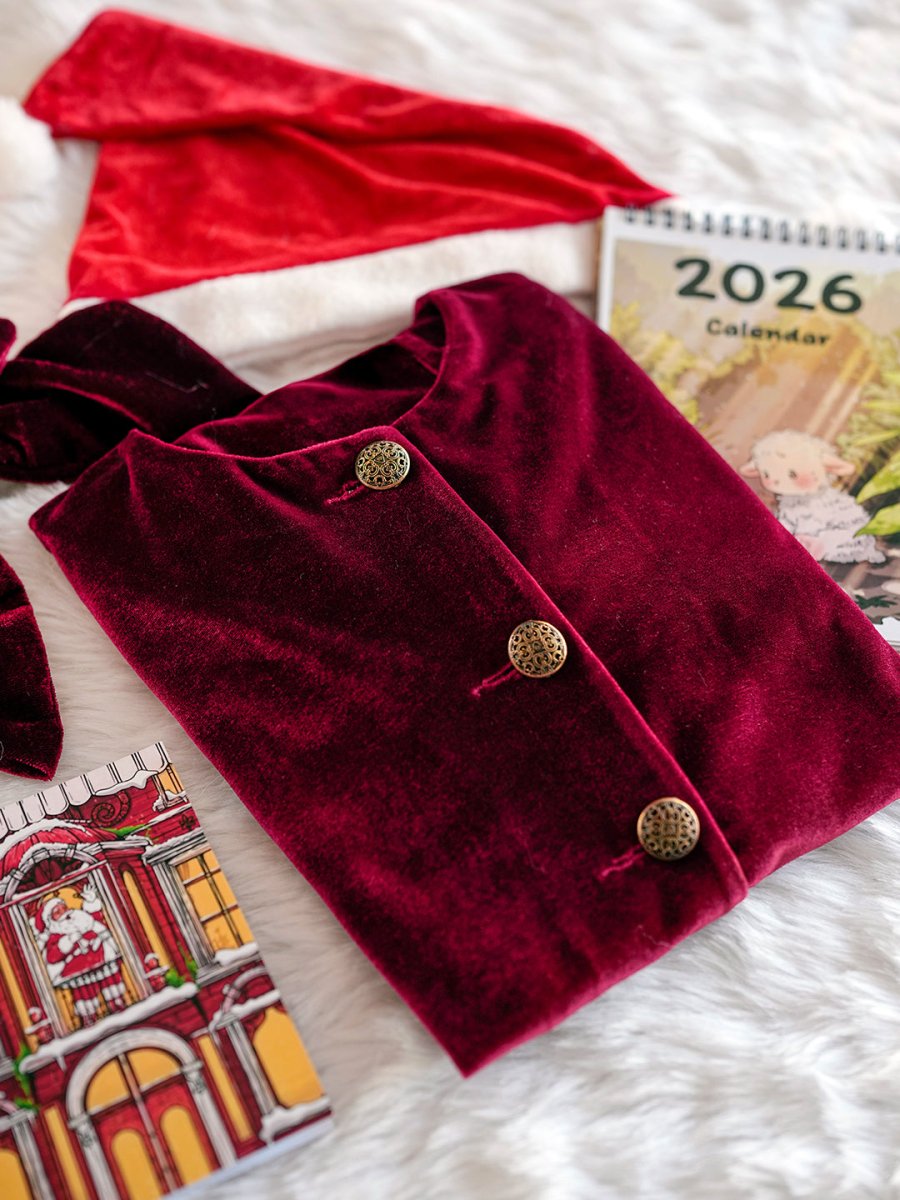 Red Velvet Box - Santa&