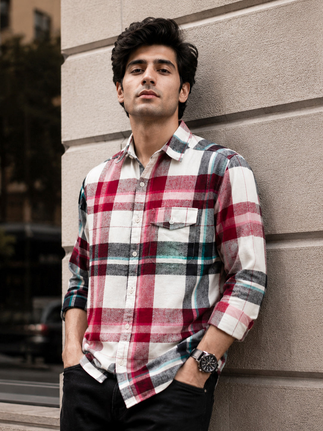 Plaid: Red
