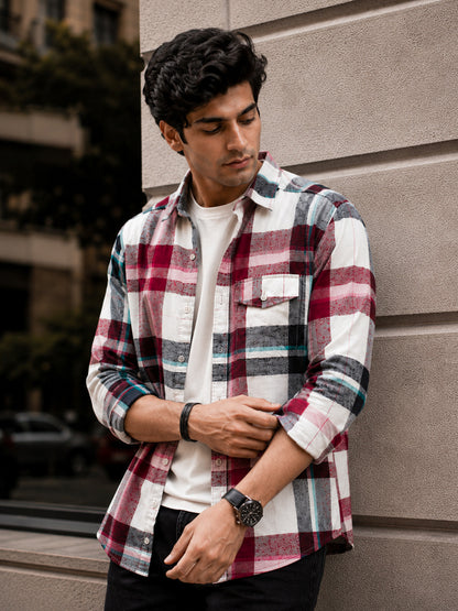 Plaid: Red