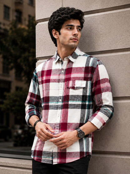 Plaid: Red
