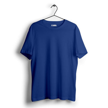Plain Royal Blue - Regular size Unisex Tshirt
