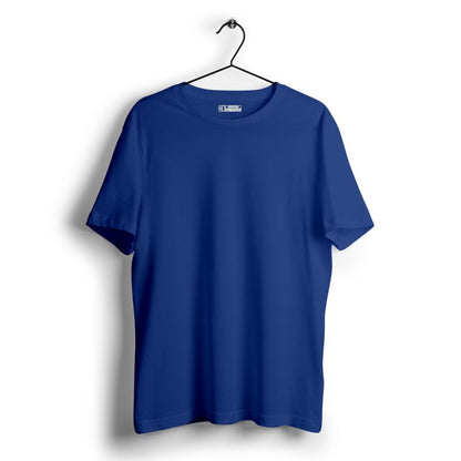 Royal Blue Plain T-shirt - Plain T-shirt | Mydesignation