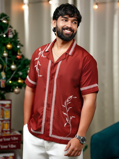 Royal Embroidered Shirt - Men Shirt | Mydesignation