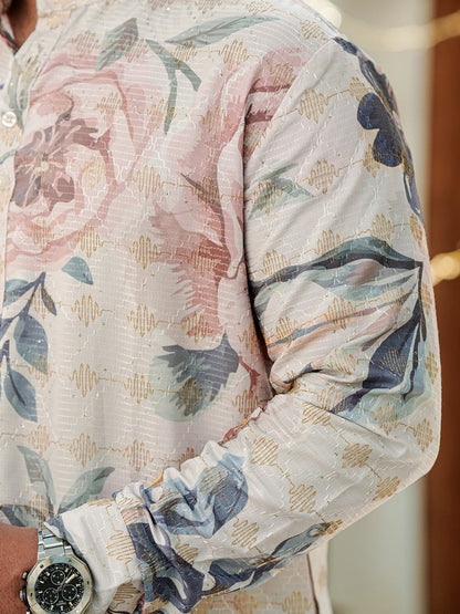 Royal Floral Kurta - Kurta | Mydesignation