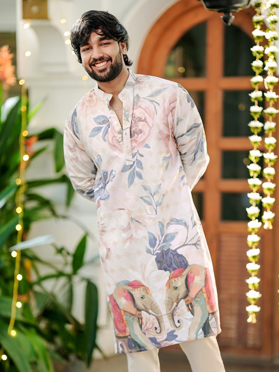 Royal Floral Kurta - Kurta | Mydesignation