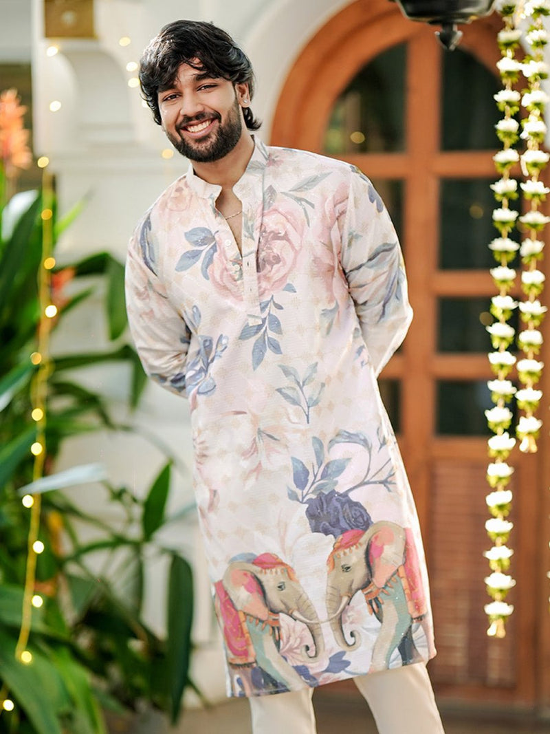 Royal Floral Kurta - Kurta | Mydesignation