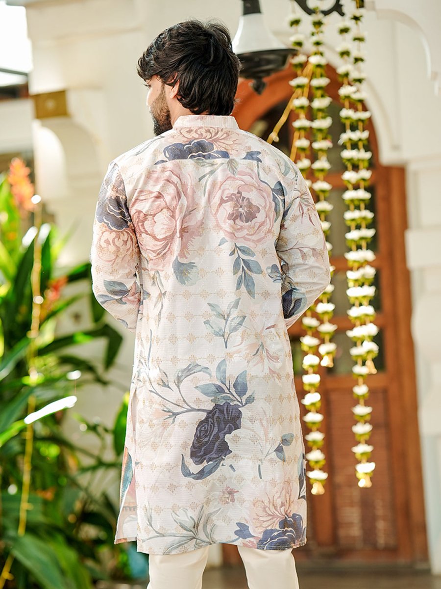 Royal Floral Kurta - Kurta | Mydesignation