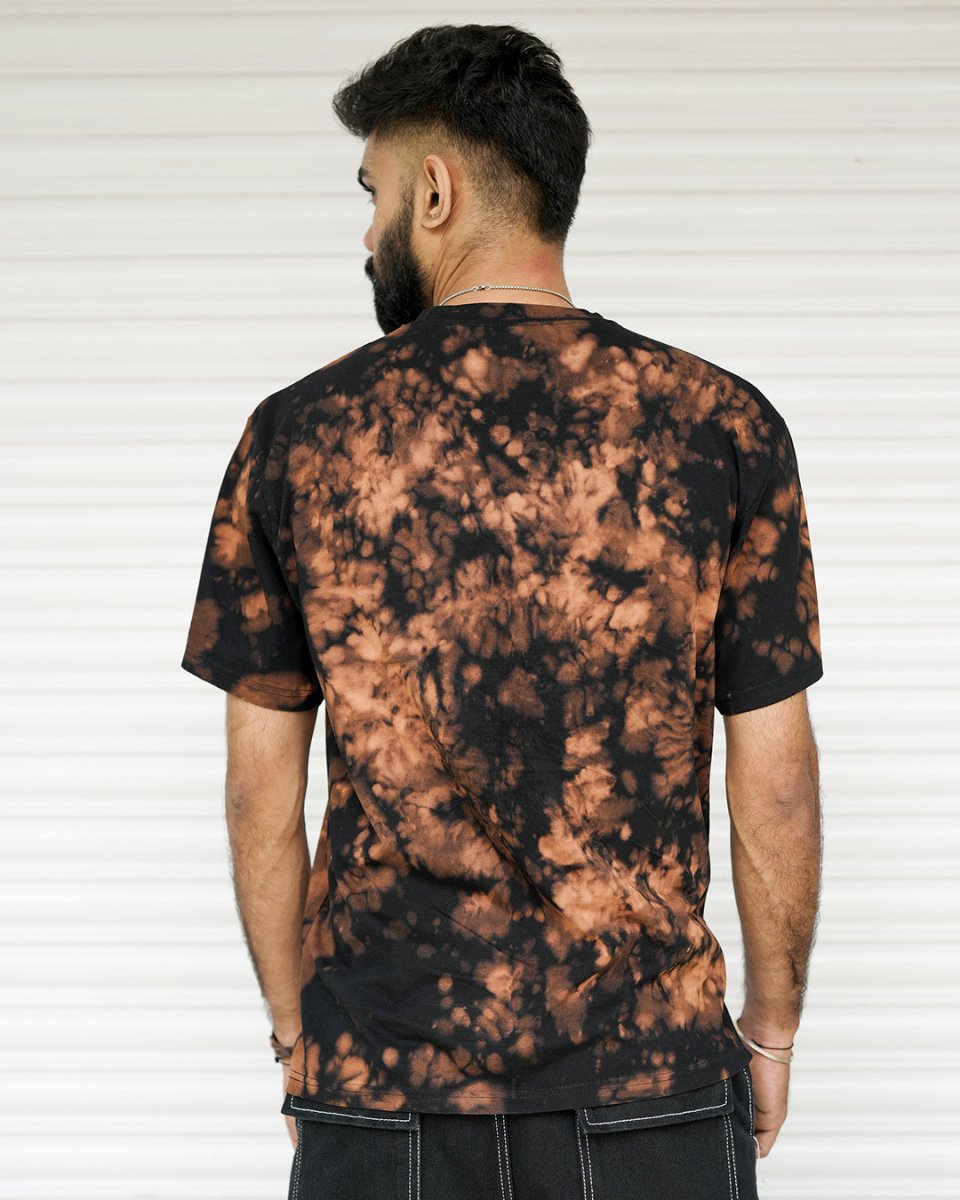 Rusty Brown - Men Tie - Dye T-shirt | Mydesignation
