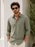 Sage Green Bamboo Full Sleeve Shirt - Shirt | MyDesignation