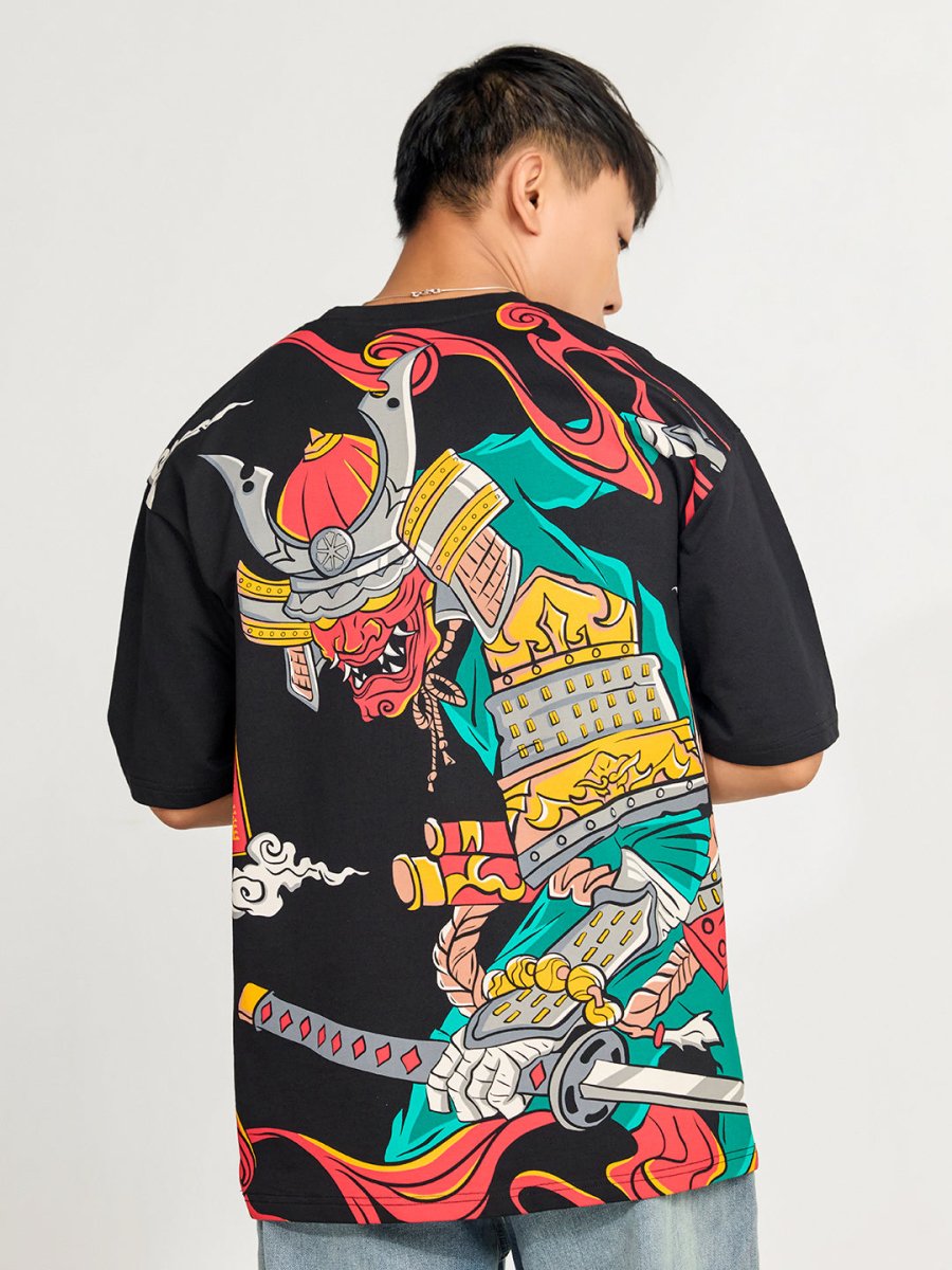 Samurai Oversized Tshirt | Premium Cotton | Mydesignation