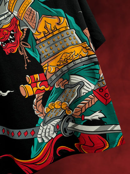 Samurai - Women Oversized T-shirt | Mydesignation
