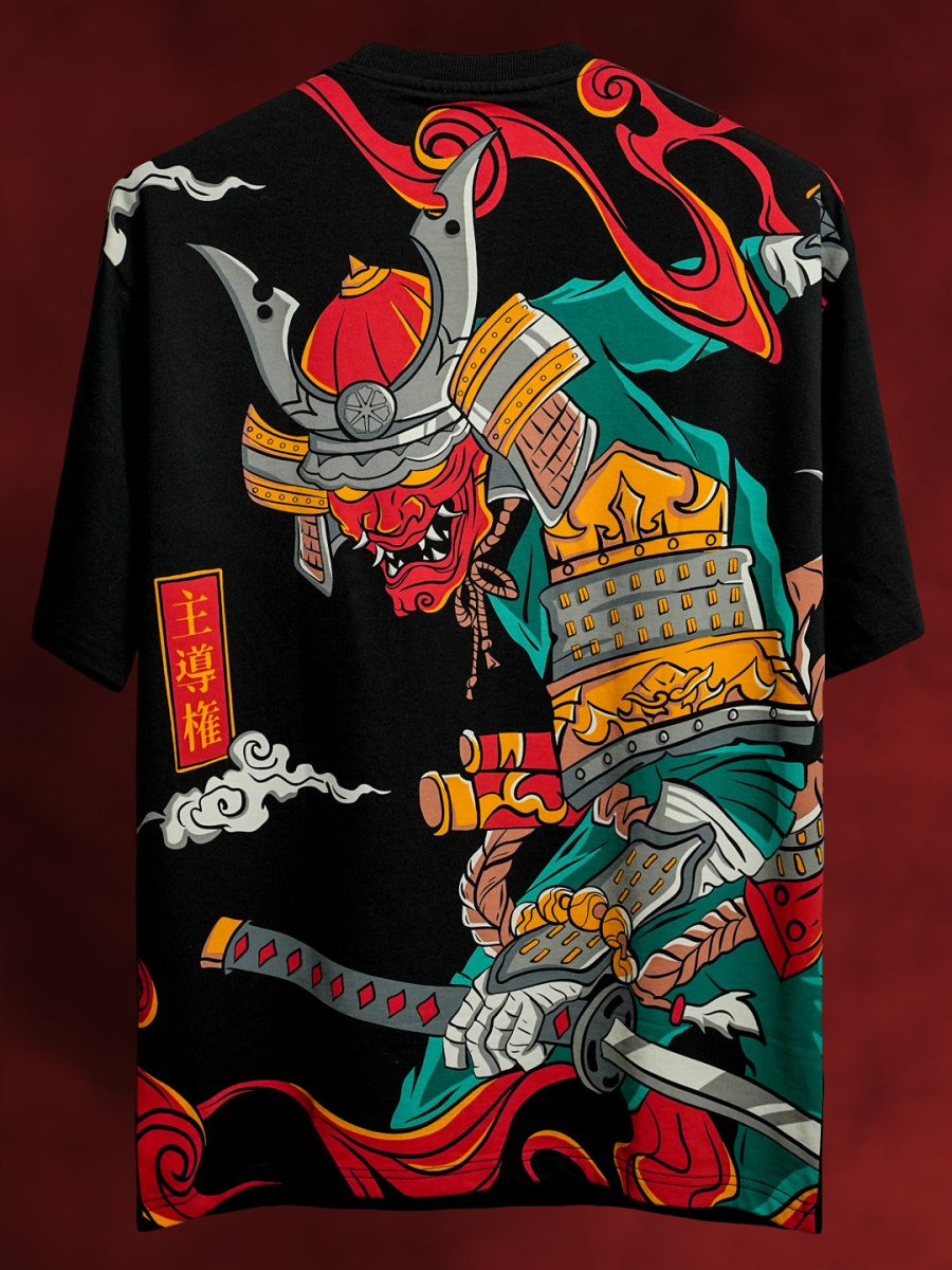 Samurai - Women Oversized T-shirt | Mydesignation