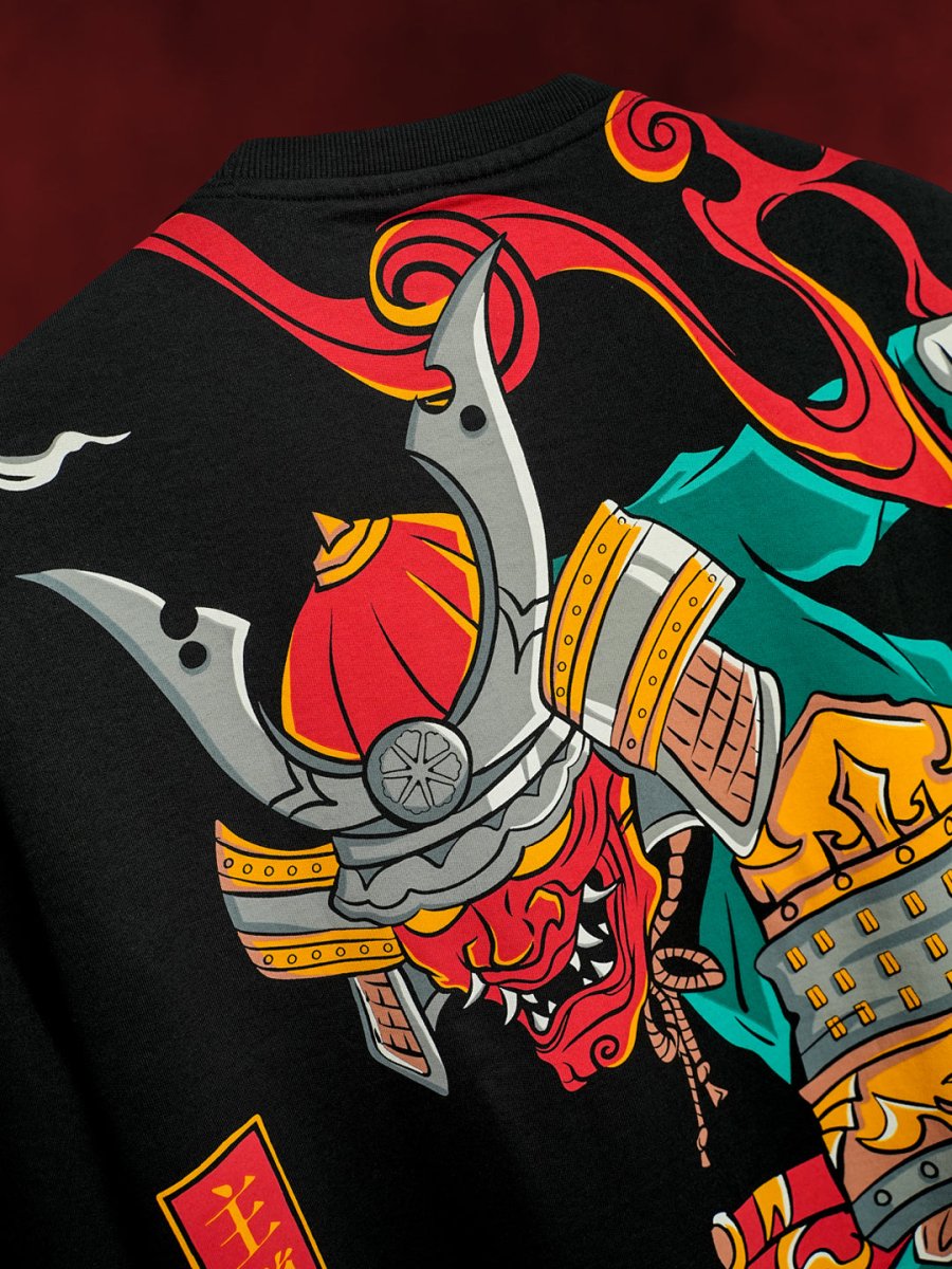 Samurai - Women Oversized T-shirt | Mydesignation