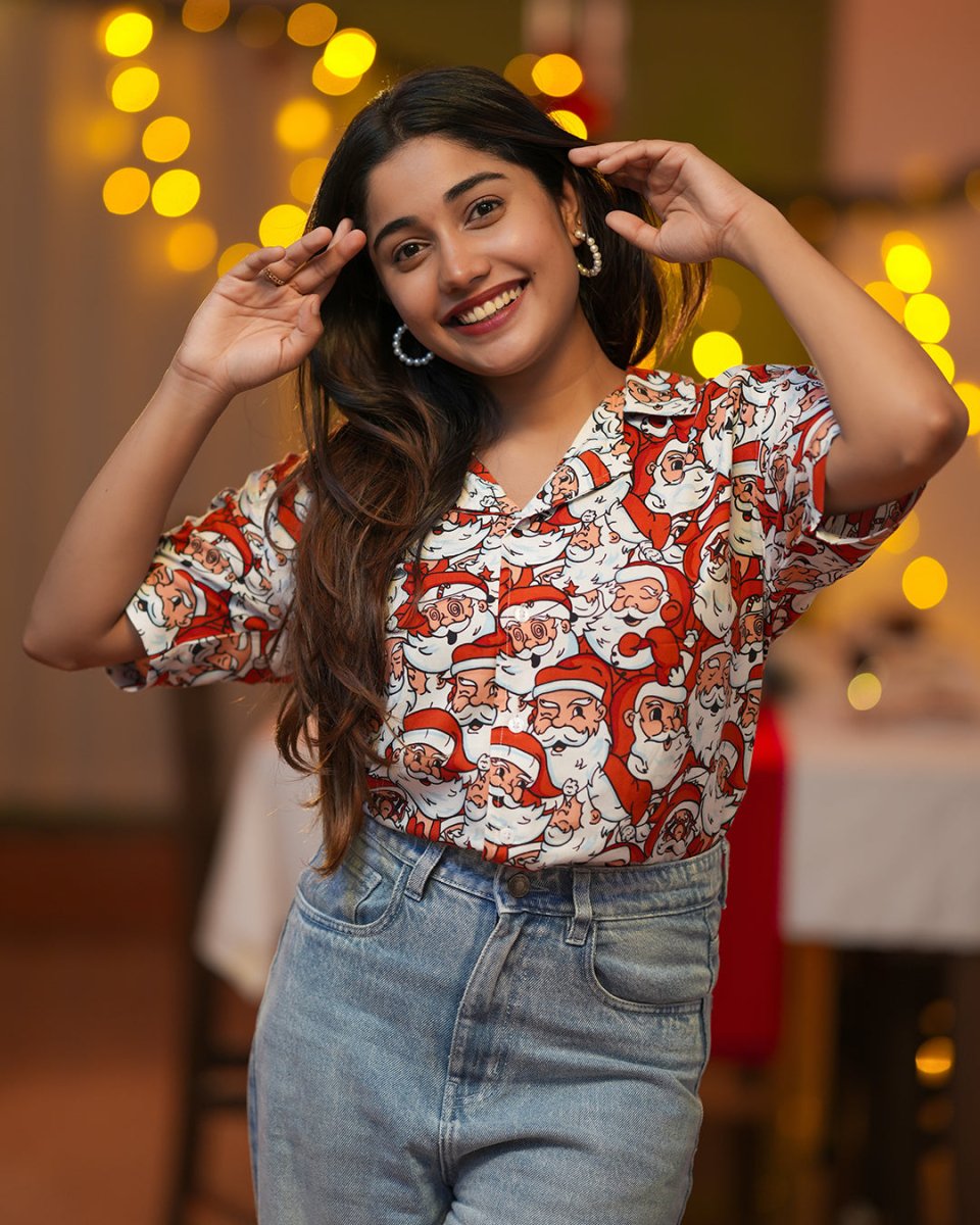 Santa Shirt | For Women - Women Shirt | Mydesignation