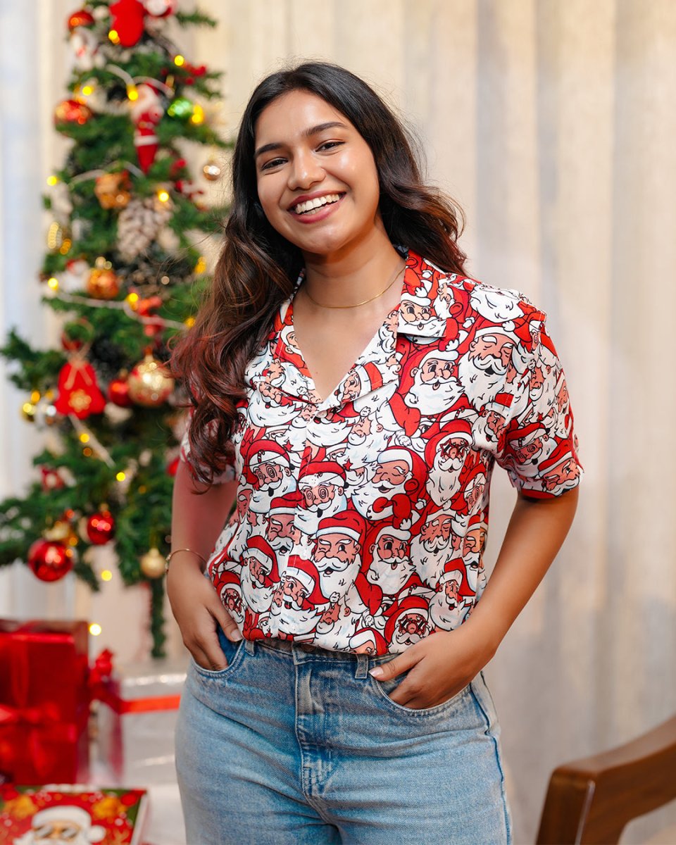 Santa Shirt | For Women - Women Shirt | Mydesignation
