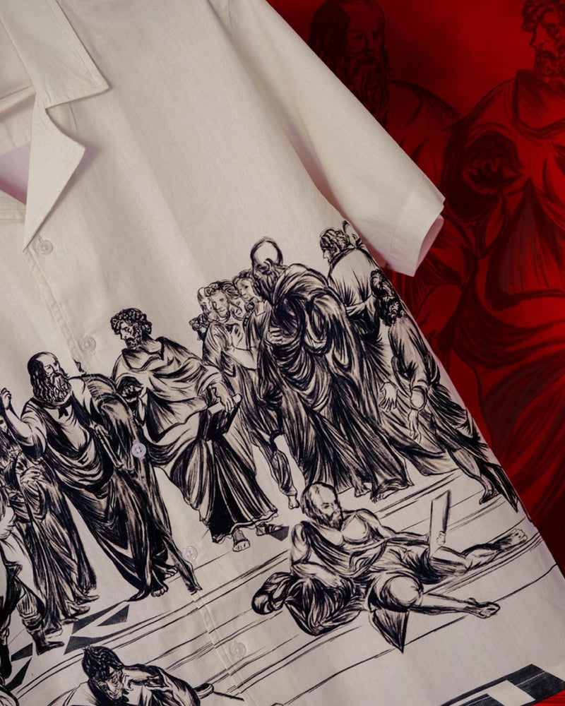 School of Athens - Men Shirt | Mydesignation
