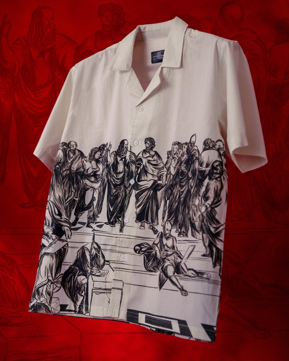 School of Athens - Men Shirt | Mydesignation
