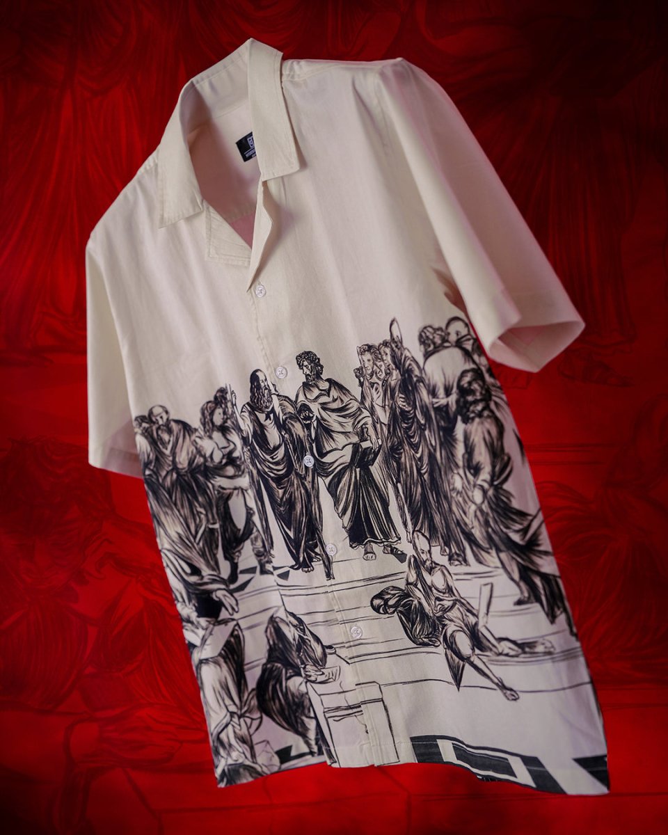 School of Athens - Men Shirt | Mydesignation