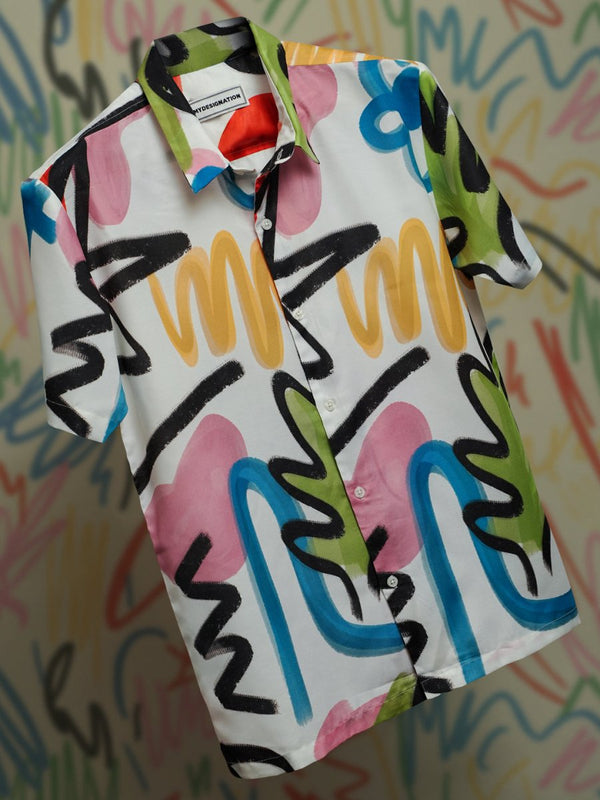 Scribble - Men Shirt | Mydesignation