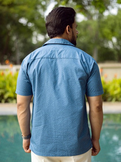 Shell Embroidered Shirt - Shirt | Mydesignation