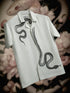 Silver Snake Embroidered - Shirt | MyDesignation