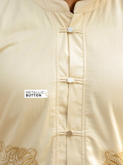 Simha Yali Embroidered Shirt - Shirt | Mydesignation