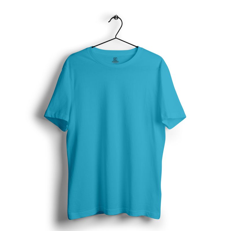 Sky Blue Plain T-shirt - Plain T-shirt | Mydesignation
