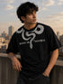 Snake Embroidered - Oversized T-shirt | MyDesignation