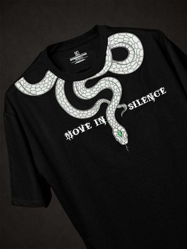 Snake Embroidered - Oversized T-shirt | MyDesignation