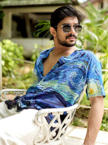 Starry Night - Men Shirt | Mydesignation