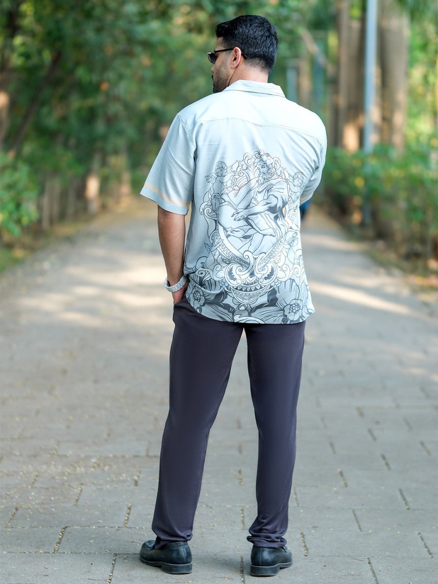 Stone Blue Tensile Pant - Men Pants | Mydesignation