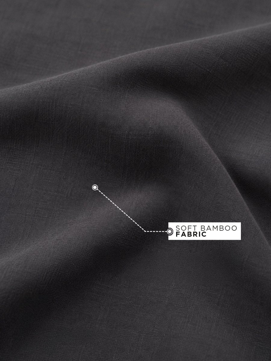 Stone Grey Bamboo Full Sleeve Shirt - Shirt | MyDesignation