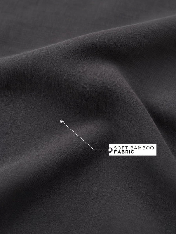 Stone Grey Bamboo Full Sleeve Shirt - Shirt | MyDesignation