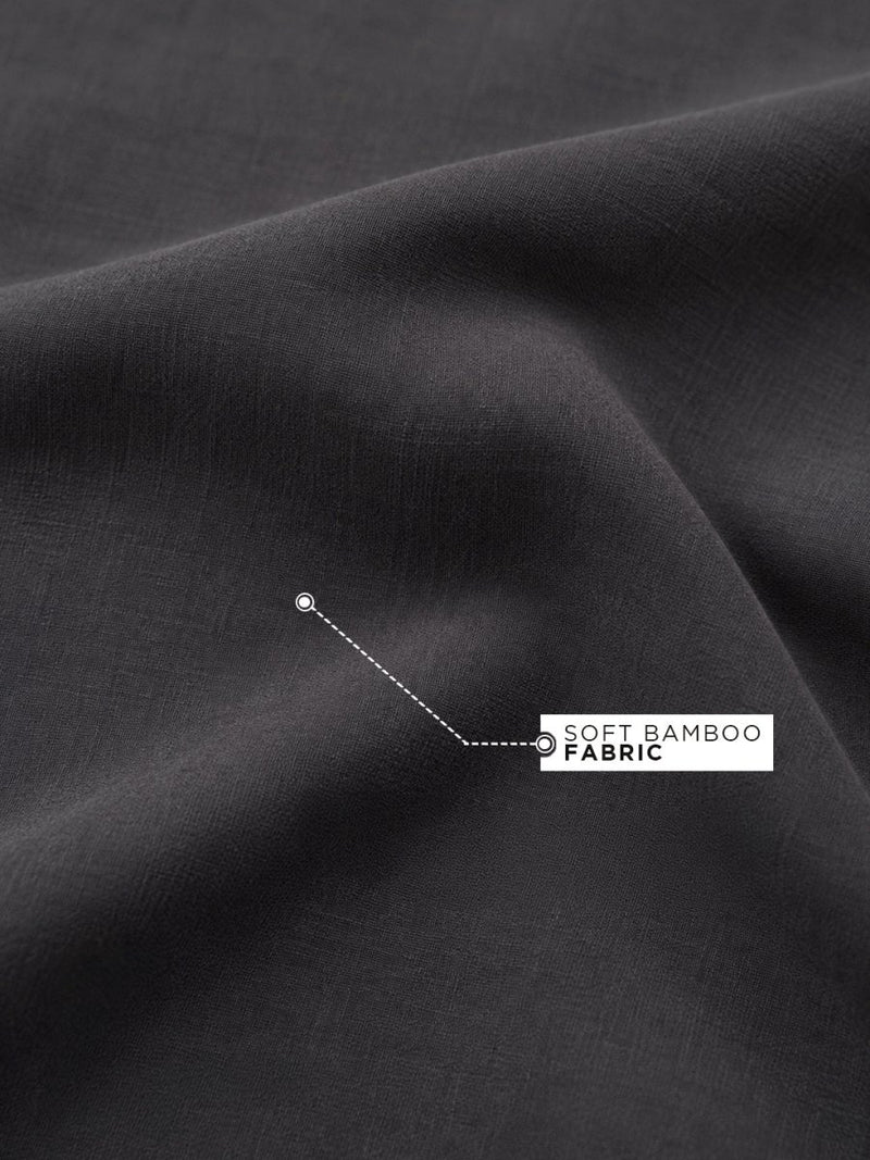 Stone Grey Bamboo Full Sleeve Shirt - Shirt | MyDesignation